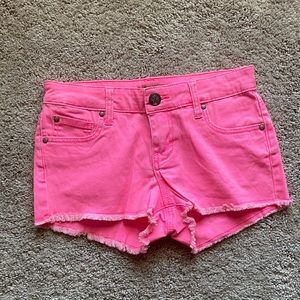 Like new! Neon Pink Shorts—Size 1